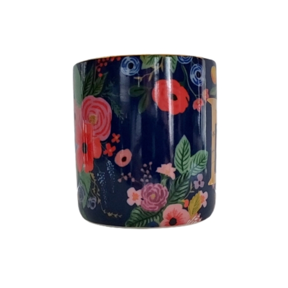 Anthropologie Rifle Paper Co. Floral Garden Party Initial "D" Mug D - Picture 4 of 7